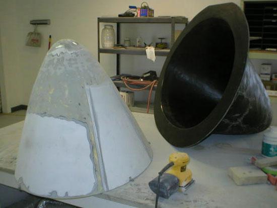 Embraer EMB145 radome and repair mold